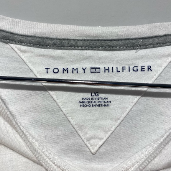ποΈ 4 for 20$ - Tommy Hilfiger T-Shirt / White / L - Picture 7 of 9